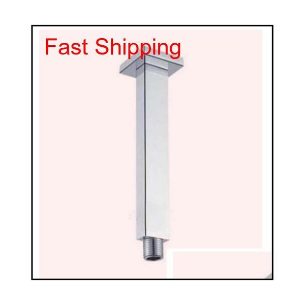 

new 10" chrome finish bathroom shower arm ceiling mounted f jllbon bdefight