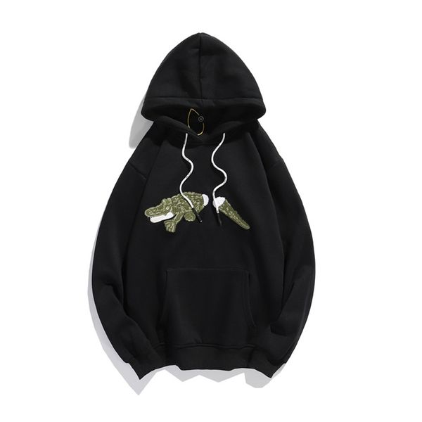 

mens matcing color casl flee oodies round collar contrast color long sleeve flee slim fit mens pullove sportswear#6816666, Black