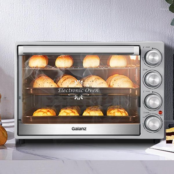 

40l large capacity oven household baking small automatic multifunctional pizza toaster oven kitchen appliances electric1