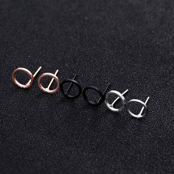 

мода минималистский ювелирные изделия золотые щепки панк геометрический круглый круг серьги для женщин небольшие серьги brincos ухо ювелирны, Golden