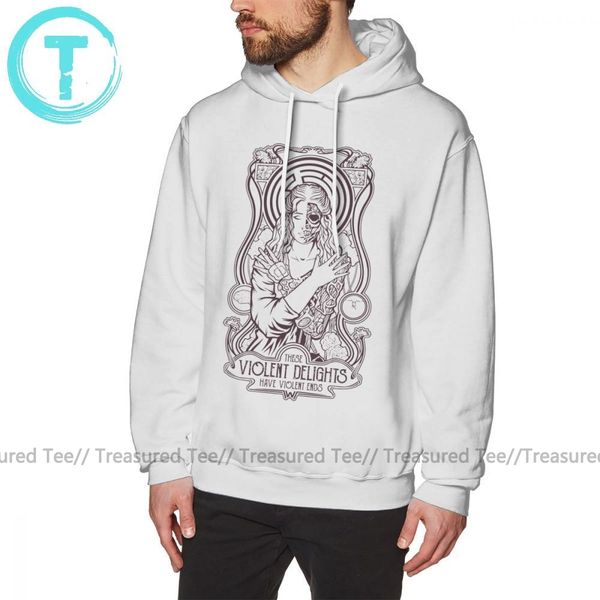 

westworld hoodie violent delights grey male pullover hoodie winter loose large long sleeve casual hooded sweatshirt hoodie men t shirt