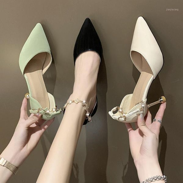 

the new point han edition diamond high heels1, Black