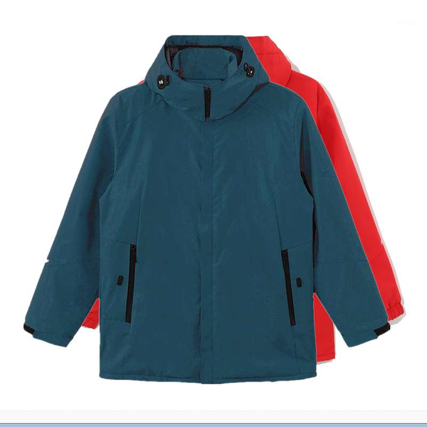 

outdoor jackets&hoodies men's and women's sports stormsuit camping warm jacket skiing solid waterproof shirt cycling windbreaker i, Blue;black