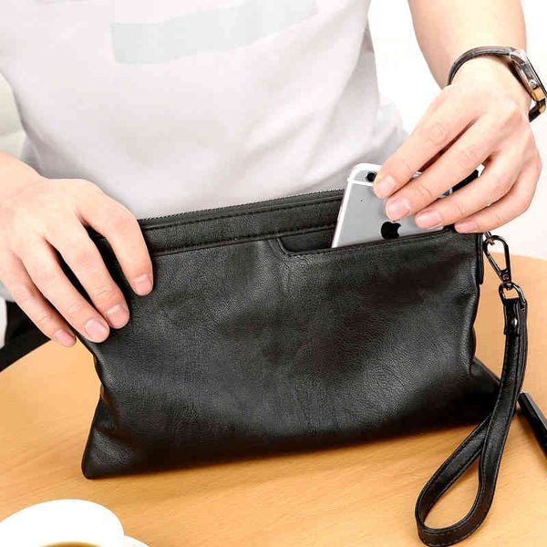 

handbags bags baodi kangaroo men's bag clip grab hold casual fashion #8804, Black;red