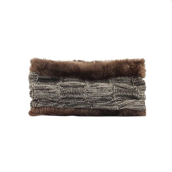 

flb] толстый теплый мужские шапки шарф cap трикотажные шерсти шлема зимы beanie men caps lady шею теплым beanie мода soft женские f18030 sq, Black;white