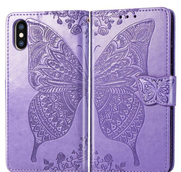 

butterfly leather phone case for iphone12promax 7 6 6s 8 plus wallet card slot cover coque case for iphon qylehy dh_niceshop