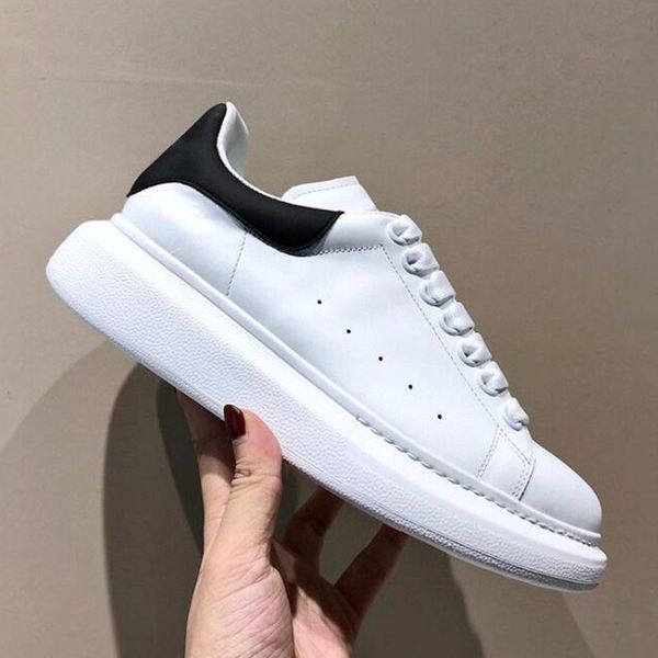 

2020 повседневная обувь женская мужская крупногабаритные ivory black кроссовки кожаные туфли на платформе flat chaussures de спорт zapatilla