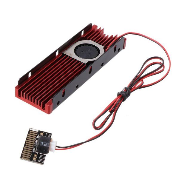 

double-sided dustproof nvme ngff m.2 heatsink cooling metal sheet thermal pad for m.2 ngff 2280 pci-e nvme ssd x6ha