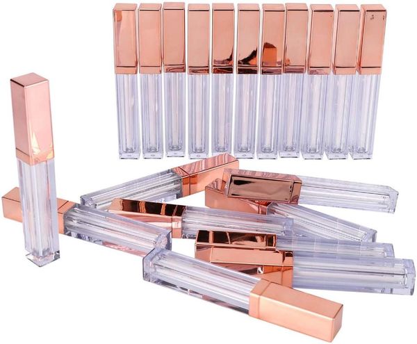 

20pcs 5ml lip gloss tubes empty lip glaze bottle diy gloss container refillable empty bottles diy make up tool