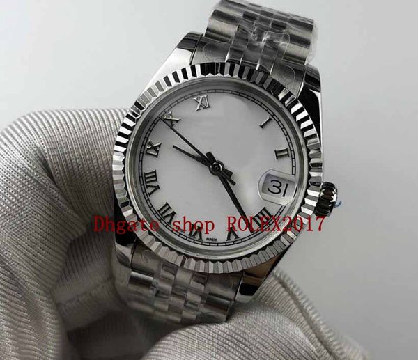 

gift box bp factory v2 36mm watch mens automatic 2813 jubilee bracelet 126234 movement men's sport 316l stainless roman dial watches, Slivery;brown