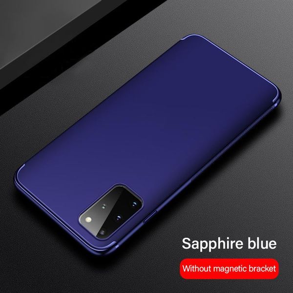 

ультра-тонкий магнитный держатель силиконовый телефон чехол для samsung galaxy s20 s10 e 5g s9 s8 примечание 10 9 8 plus стенд кольцо jllujr