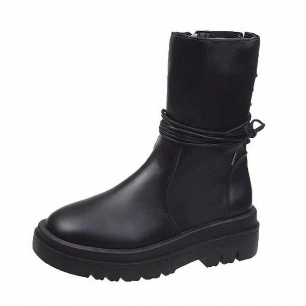 

motorcycle boots ladies vintage combat autumn boots punk goth women women biker pu leather short bota feminina #938x, Black