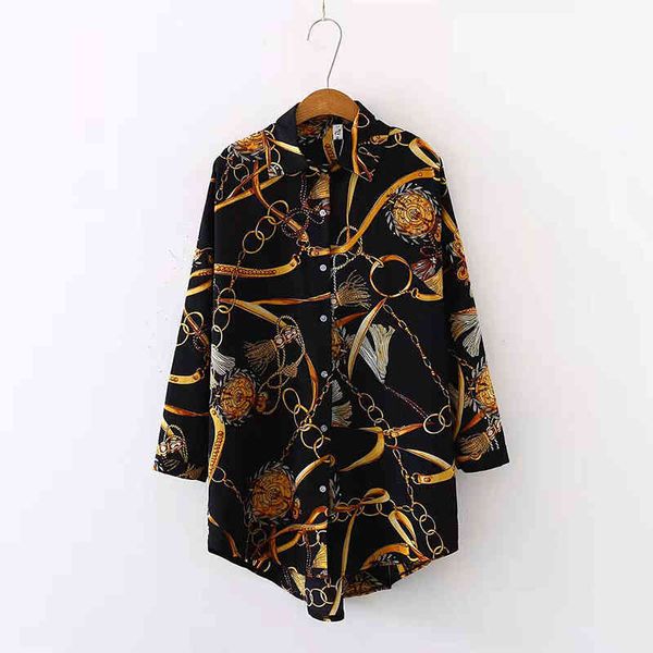 

plus size outerwear & coats women's casual shirt long sleeve lapel chiffon bigger than european sizeplus size bust118-130cm qbdc, Black