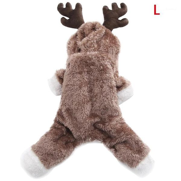

pet clothes puppy cute fashionable miludeer shape doggy pet apparel four-legged coat jumpsuit dogj soft winter t warm clothing1