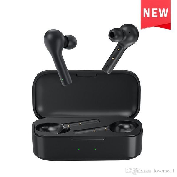

qcy t5 wireless bluetooth headphones v5.0 touch control earphones stereo hd talking with 380mah battery-