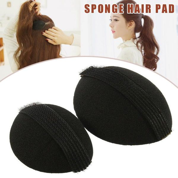 

4 pcs women bump up volume hair base styling clip stick bun maker braid tool kg66