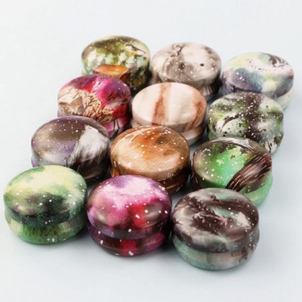 

tinplate candle jar empty tin can donut metal handmade aroma candle making accessories mini box with lid small home decor eea2116