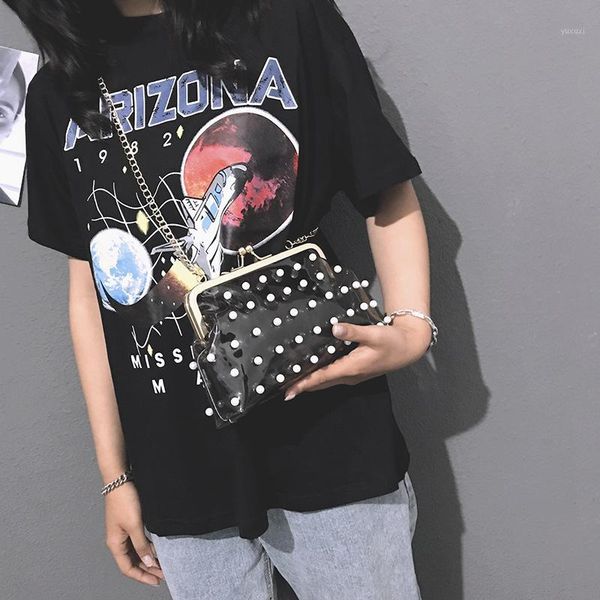 

evening bags 2021 women's dinner bag fashion lady clutch korean chain pearl dinner1
