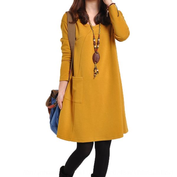 

new spring korean women's underpants fashion large size solid color v-neck loose base dress new spring korean women's underpants f, Black;gray