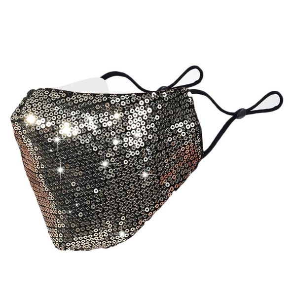 

black sequined mask womencottonface cap women men decorationhealthy party bandanavip link for us dropshipping facescarf sqcaju pingtoy