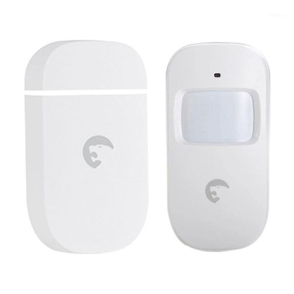

etiger es-d1a pir motion sensor wireless wide angle pir movement detector & etiger es-d3c wireless door/window contact alarm hom1