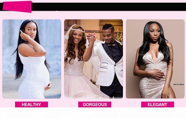 

tkwig 4 pcs straight virgin remy human in hair bundles grade lace front red and black, Black;brown