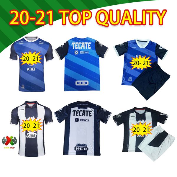 

2020 2021 mexico monterrey soccer jerseys d.pabon r.funes mori football shirt size s, Black