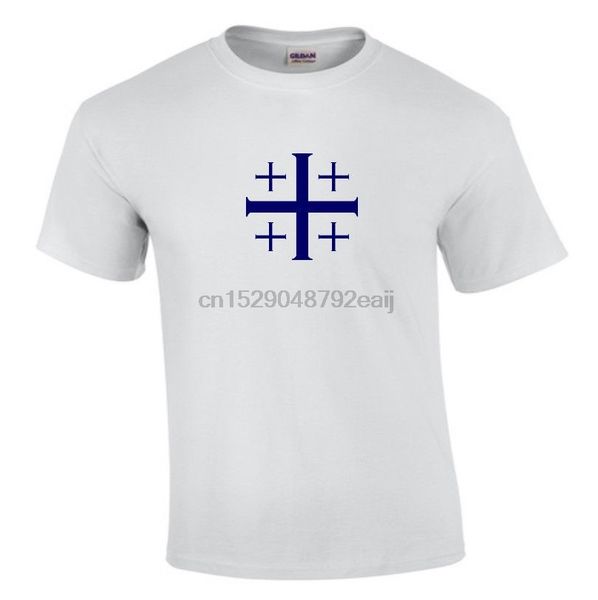 

navy blue jerusalem cross knights templar gray christian jesus god fashion summer print tees hoodie designers t shirts sweatshirt