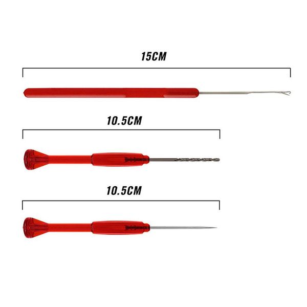 

3шт карп рыбалка bait бойлы дрель травля игла снасти ворота защелка игла карп грубой наживка бойл иглы для рыбалки терминала jllzqc