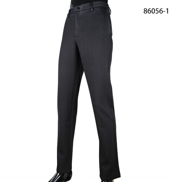 

men's autumn and winter 2020 new men's casual business casual pants middle aged quality pants men lshyx, Blue