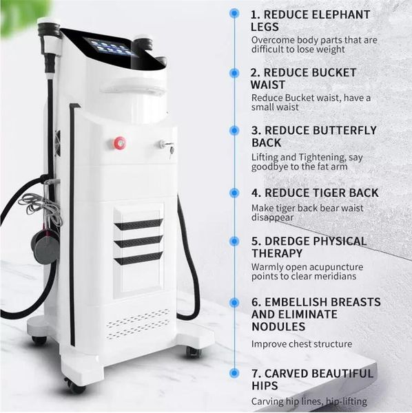 

directly effect rf body shaping instrument microwave nano vacuum fat crushing weight loss negative pressure physiotherapy body slimming mach