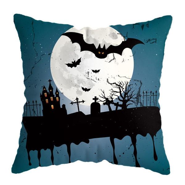 

new linen halloween pillow cases sofa pumpkin ghost cushion home car decor garden christmas decorative toys
