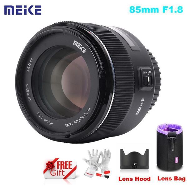 

meike 85mm f/1.8 autofocus aspherical medium telep lens bag for full frame canon eos ef mount 5d mark iv 6d 7d 60d 80d 600d1