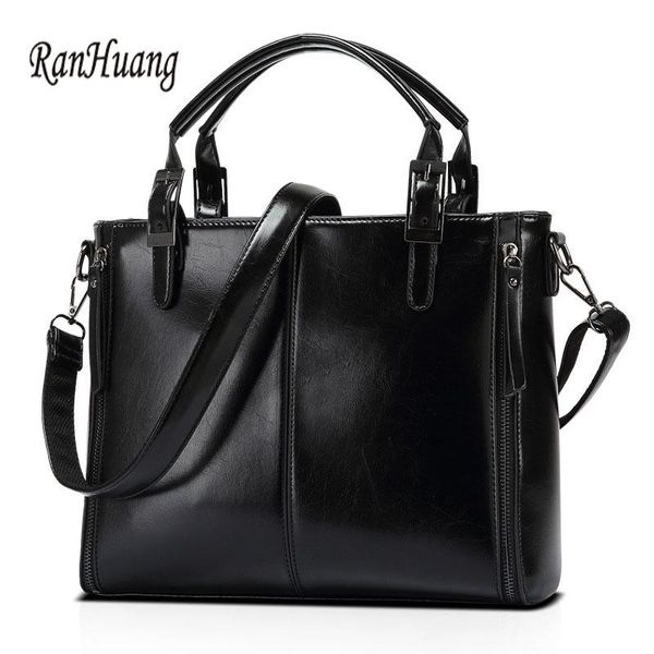

ranhuang women fashion handbags pu leather handbags women's black shoulder bags luxury messenger bags a613
