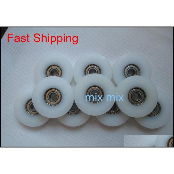 

home improvement fixmee 10pc 46.5mm round groove nylon pulley wheels roller for 5mm r qylkyd packing2010