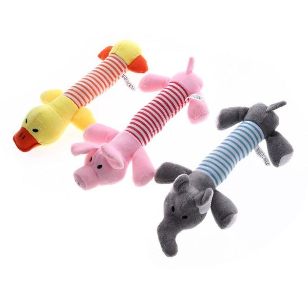 

dog toys & chews cute toy plush chew squeak pet for dogs chihuahua yorkie puppy sound training interactive product 3 designs