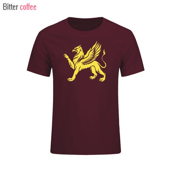 

sport new crazy greek mythology griffin griffon gryphon t-shirt for men short sleeve cotton custom bottoming summer t shirt xs-xxl
