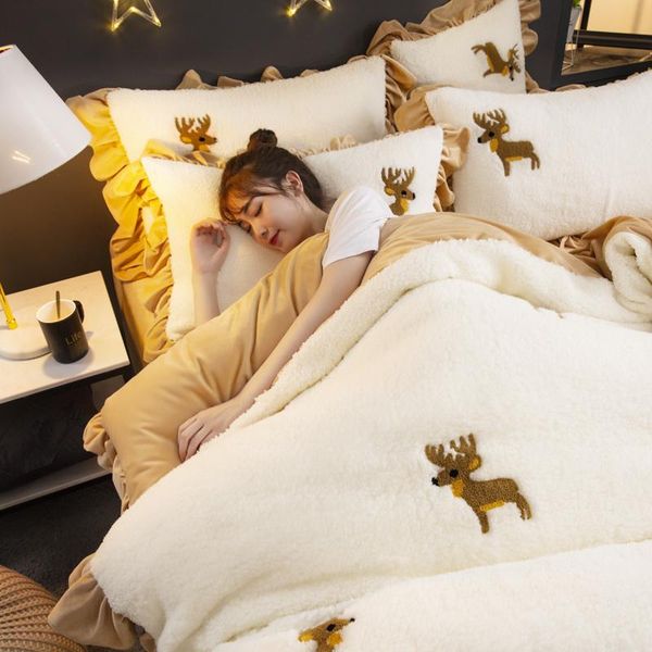 

fashion creativity bedding set thick breathable smooth fluffy polyester warm winter sloth bedding sabanas home decor ec50ct