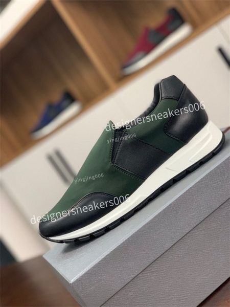 

2021 name brand fashion designer men casual shoes camouflage mixed colors sneakers patchwork leather lace up male shoes rivets flat shoes si, Black
