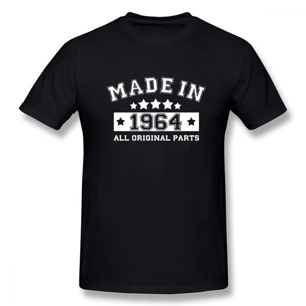

made in 1964 t shirt men short sleeve father dad birthday gift t-shirts cool man tshirt sport hooded sweatshirt hoodie