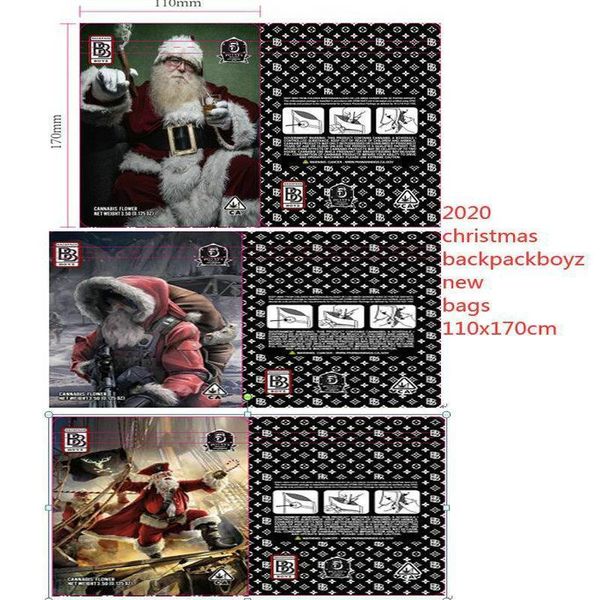 

empty claus bags bag 3.5g local bags proof mylar santa smell funny bbyjcm bde_luck