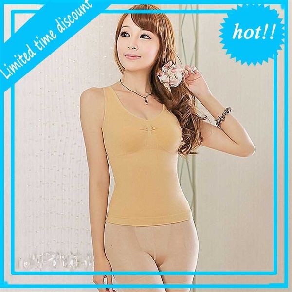 

women slimming waist tummy shaper breast lift up vest 200pcs/lot, Black;white