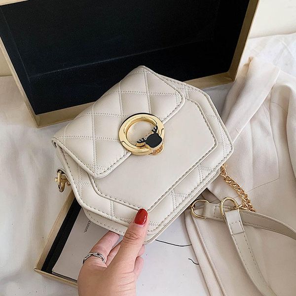 

this year's popular texture mini bag 2020 new fashion summer all-match messenger bag women's net red chain shoulder