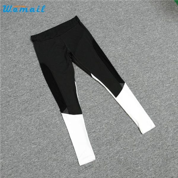 

yoga outfits women high waist sports gym running fitness leggings pants workout activing clothes arrival m24x23, White;red