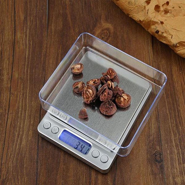 

household kitchen scale electronic food scales 100g/200g/300g/500g/1000g/2000g x 0.01g /0.1g digital jewelry pock jllnij