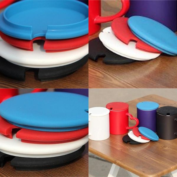 

gap silicone cup cover food grade silicone mug lid heat resistant put spoon straw drinkware mugs covers 1 5sy l1