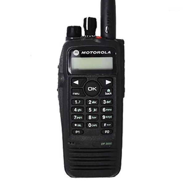 

motorola dp3600 digital portable two-way radio series with display ip67 uhf vhf1