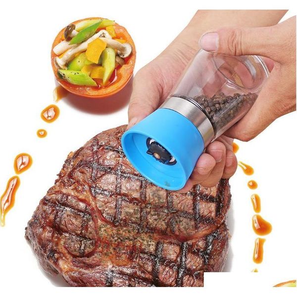 

manual glass pepper salt spice grinder mill hand pepper herb jllpea bdesybag