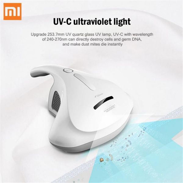 

deerma cm300s vacuum cleaner hand-held electric anti-dust hepa vacuum cleaner uv mites kill for bed mattress pillow sofa