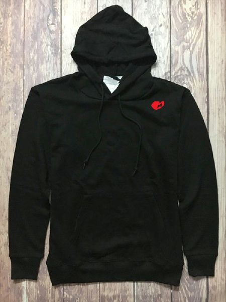 

hoodie jacket high street embroidery men pullover sweatshirts hip hop long sleeve high quaility design printing heart hoodies, Black